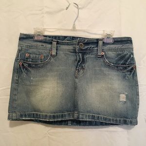 American Eagle Mini Jean Skirt